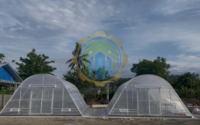 Solar Dryer Dome 8x6 Kota. Palu Sulawesi Tengah